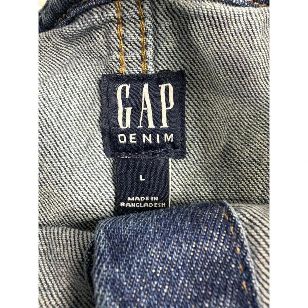 Gap Denim Girls Size Large Button up Tank Jean Dress